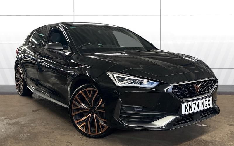 Used Cupra Leon VZ2 245 HP (180 kW) 2024 Black Hatchback