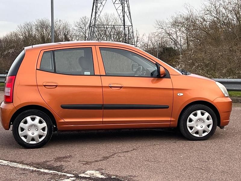 Used Kia Picanto 2007 Orange Hatchback