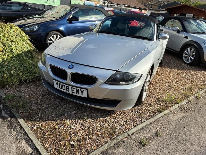 Used BMW Z4 Efficient Dynamics 150 HP (110 kW) 2008 Silver Cabriolet