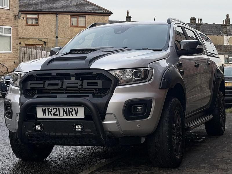 Used Ford Ranger Wildtrack 210 HP (154 kW) 2021 Silver Pickup