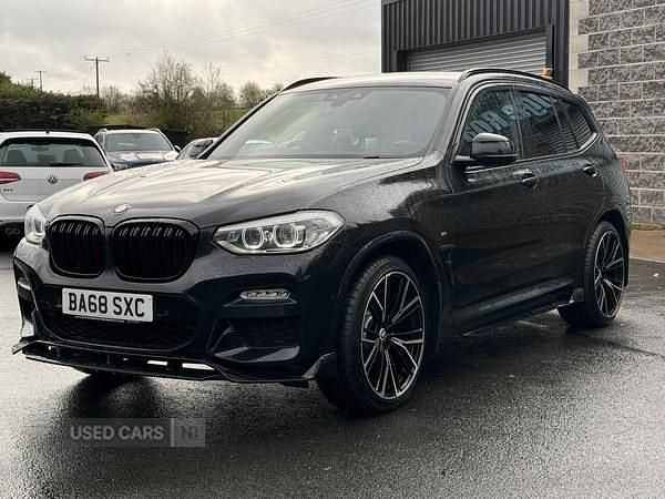 Begagnad BMW X3 M Sport 2019 Svart SUV