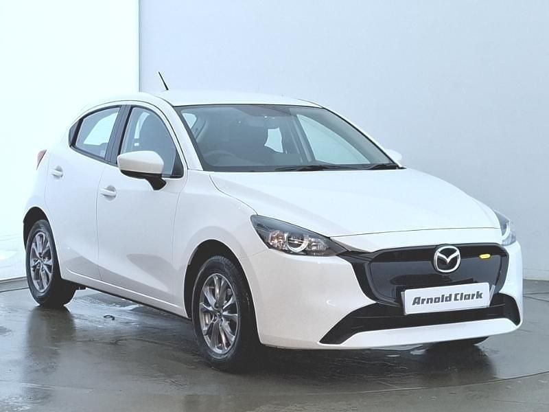 White Used 2024 Mazda 2 Center-Line Hatchback | £14,498 (Fair price) - Image 1/4