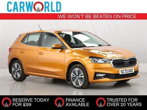 Orange Used 2022 Skoda Fabia SE L Hatchback | £12,464 (A bit pricey) - Image 1/3