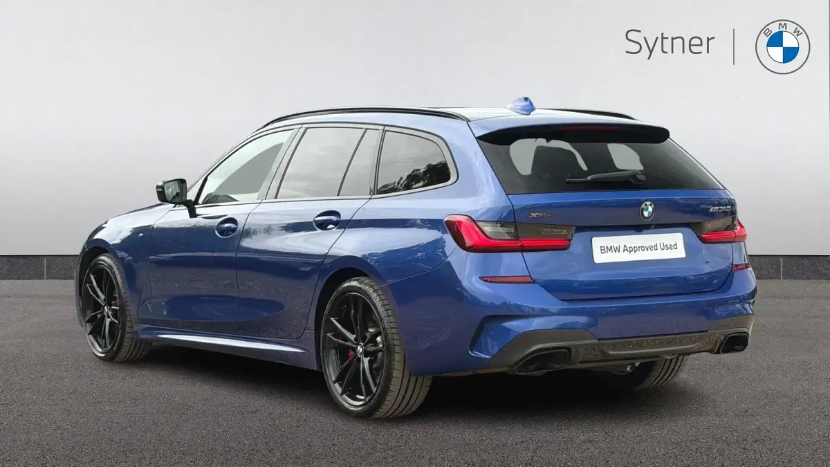 Used BMW M340 M Sport 369 HP (271 kW) 2021 Blue Sedan