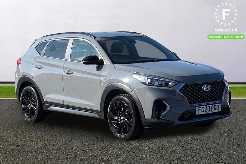 Used Hyundai Tucson N Line 136 HP (100 kW) 2020 Grey SUV