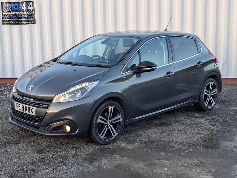 Used Peugeot 208 GT-line 110 HP (80 kW) 2019 Grey Hatchback