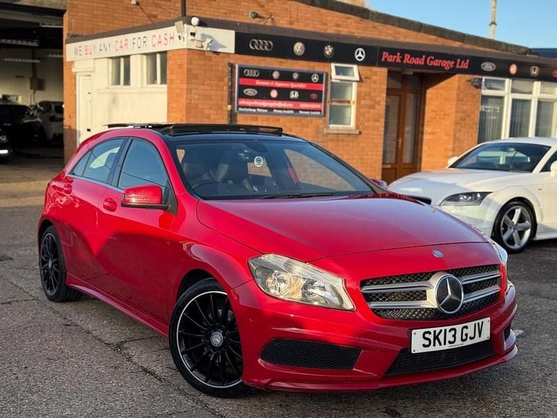 Red Used 2013 Mercedes A200 AMG Hatchback | £10,490 (Fair price) - Image 1/4