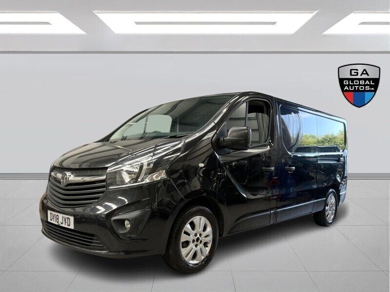 Black Used 2018 Vauxhall Vivaro Sportive Van | £8,250 (A bit pricey) - Image 1/4