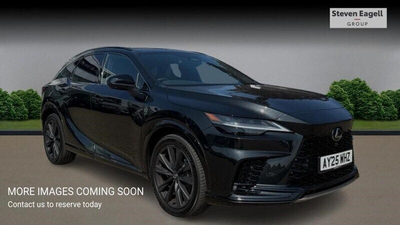 Black Used 2025 Lexus RX500h Sport Line SUV | £69,950 (A bit pricey) - Image 1/4