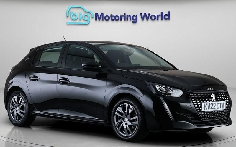 Used Peugeot 208 Active Premium 102 HP (75 kW) 2022 Black Hatchback