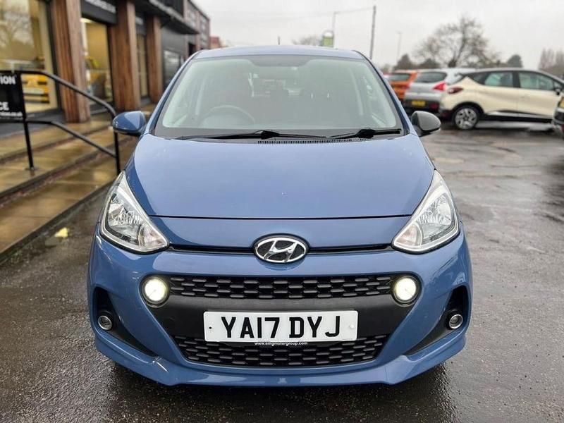 Used Hyundai i10 Premium SE 2017 Blue Hatchback