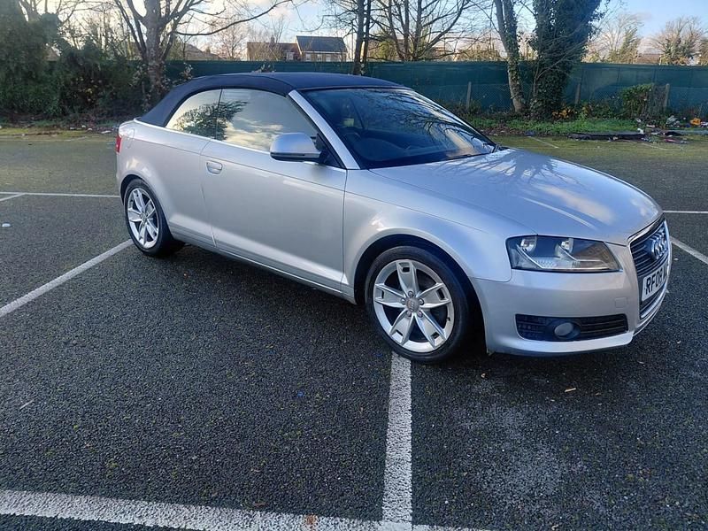 Used Audi A3 Cabriolet Sport 2008 Silver Cabriolet