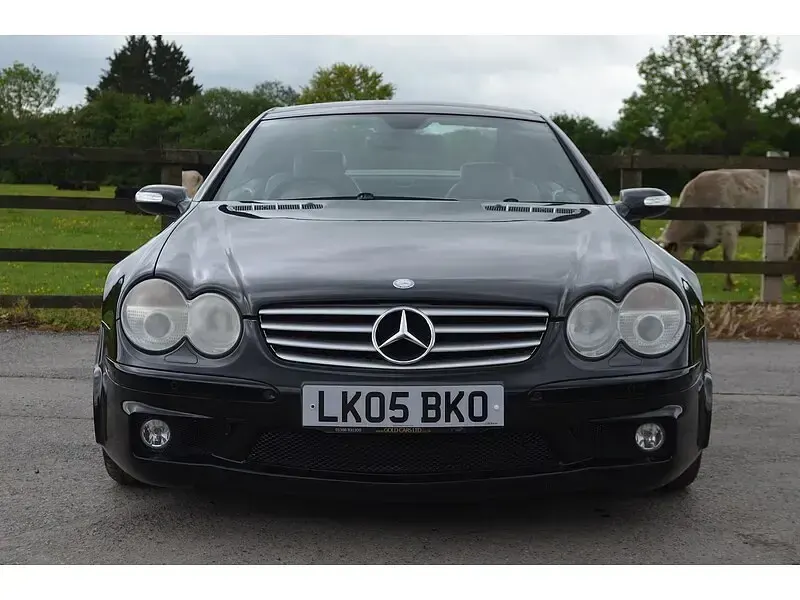 Used Mercedes SL55 AMG AMG 2005 Black Cabriolet