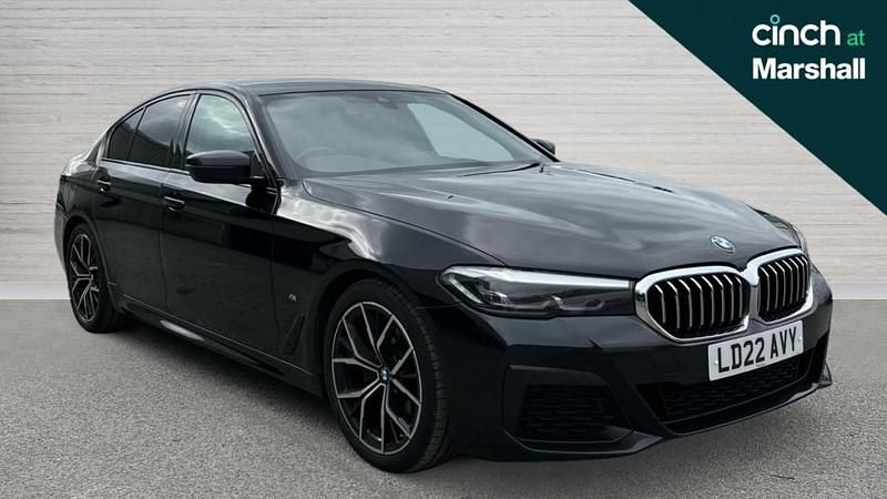Black Used 2022 BMW 520 M Sport | £20,317 (Super price) - Image 1/4