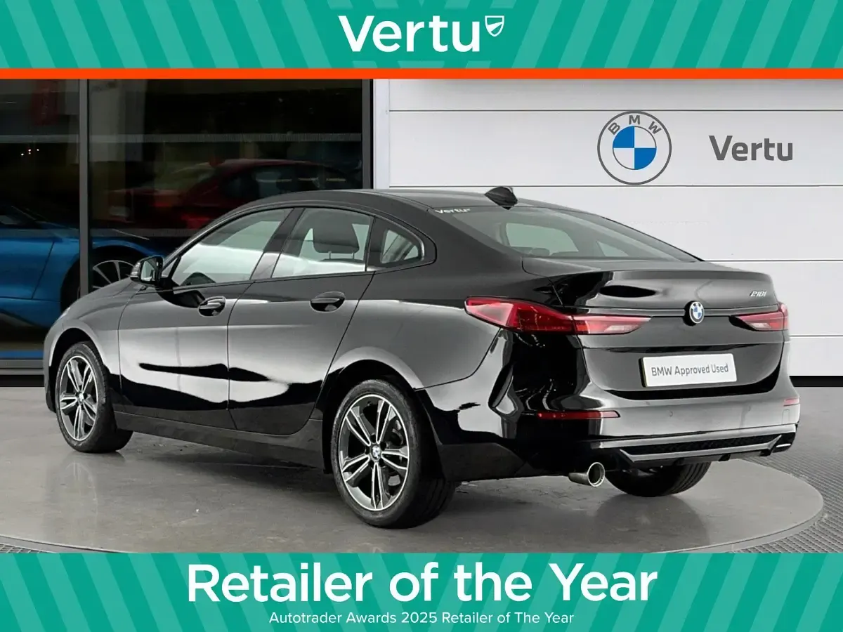 Used BMW 218 Sport Line 134 HP (98 kW) 2022 Black Coupe