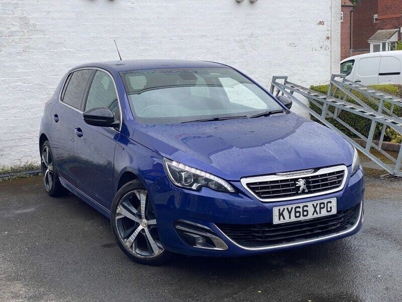 Blue Used 2016 Peugeot 308 GT-line Hatchback | £4,000 (Good price) - Image 1/4
