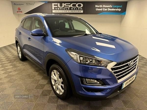 Blue Used 2019 Hyundai Tucson SE SUV | £12,690 (Good price) - Image 1/4