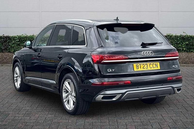 Used Audi Q7 S-Line 228 HP (167 kW) 2023 Black SUV