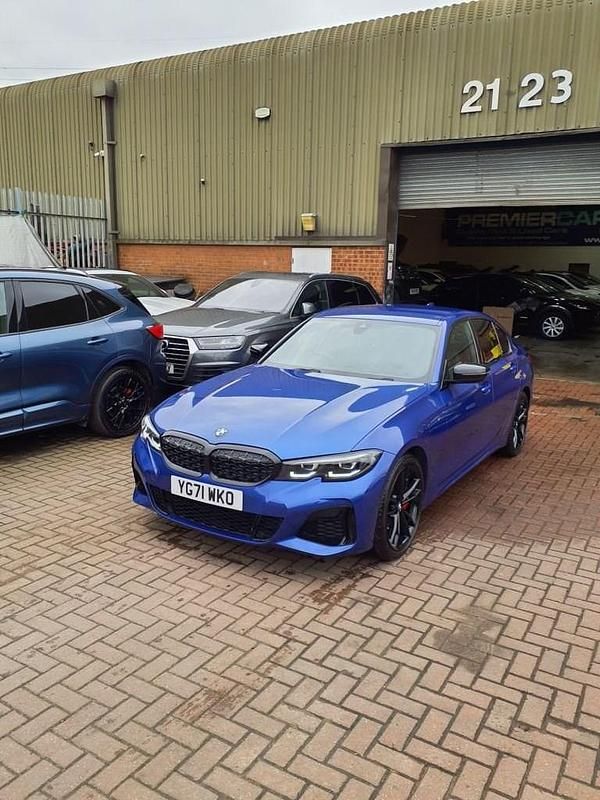 Used BMW M340 Impressive 340 HP (250 kW) 2021 Blue Sedan