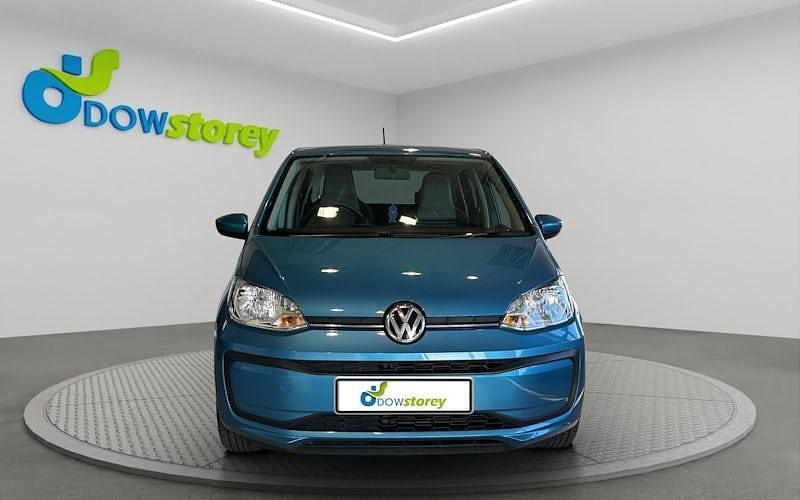 Used VW up! move up! 60 HP (44 kW) 2017 Blue Hatchback