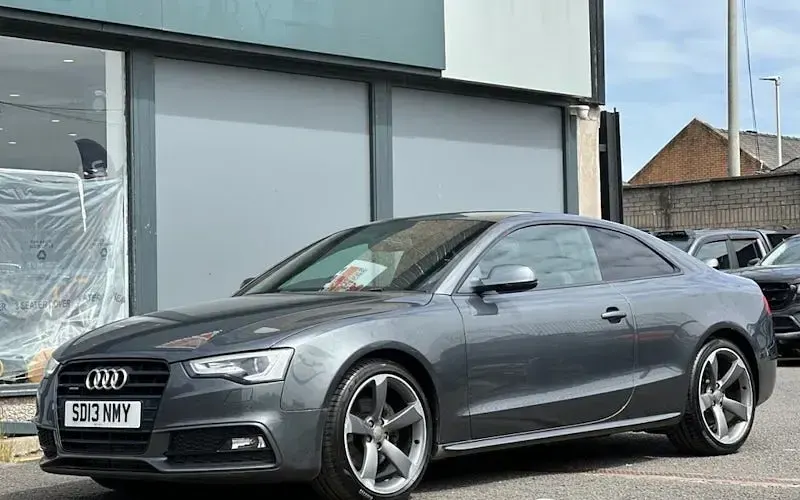 Used Audi A5 Black Edition 245 HP (180 kW) 2013 Grey Coupe
