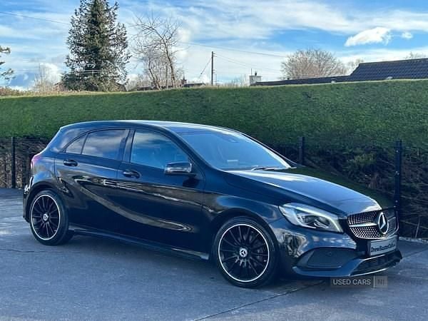 Used Mercedes A160 AMG Line Premium 2017 Black Hatchback