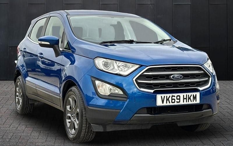 Blue Used 2019 Ford Ecosport Zetec SUV | £9,495 (Fair price) - Image 1/3