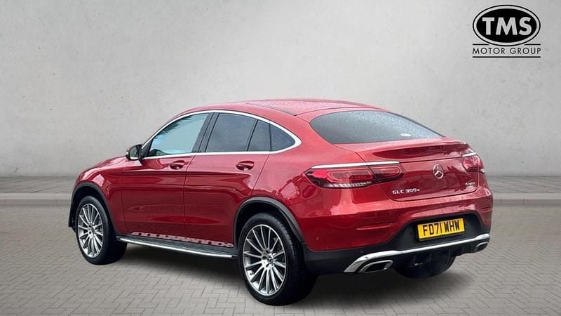 Used Mercedes GLC300e AMG Line Premium 2022 Red Coupe