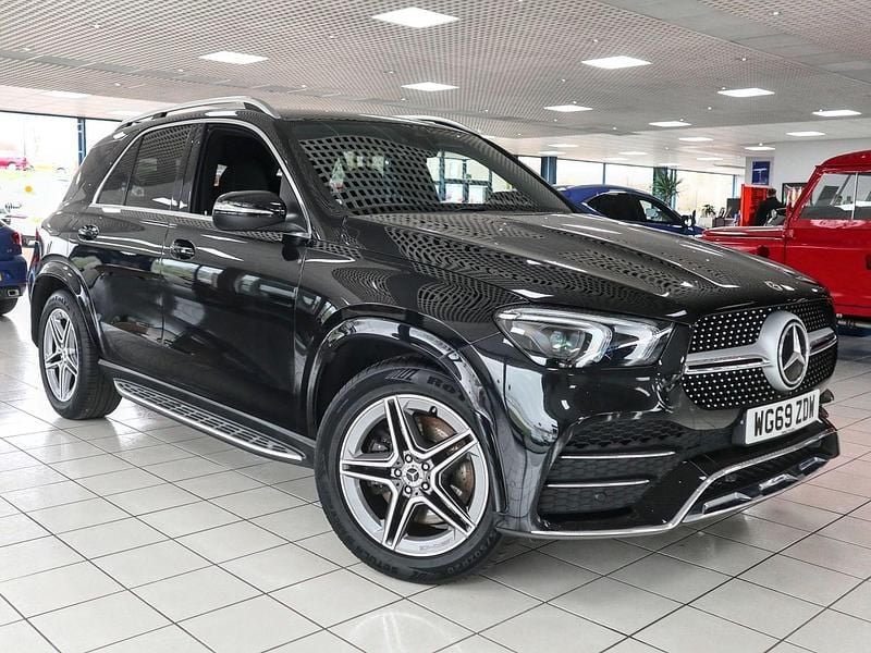Used Mercedes GLE300 AMG line 2020 Obsidian black SUV