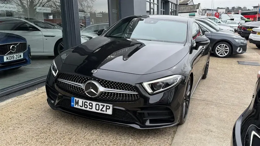 Used Mercedes CLS350 AMG line 2020 Black Coupe