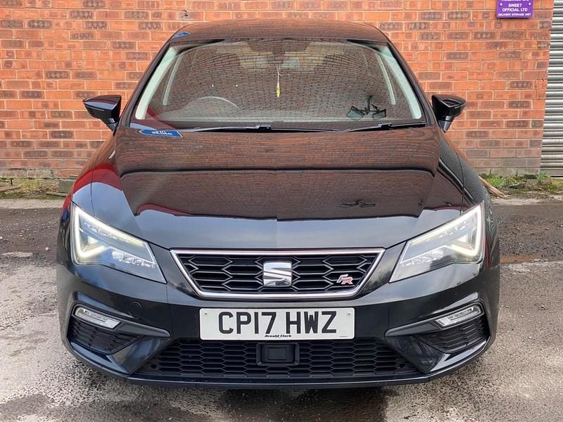 Used Seat Leon FR 150 HP (110 kW) 2017 Black Hatchback