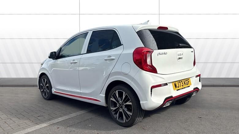 Used Kia Picanto GT-Line 67 HP (49 kW) 2023 White Hatchback