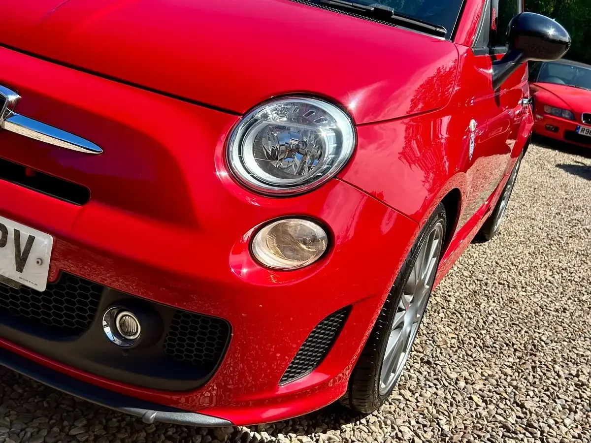 Used Abarth 595 140 HP (102 kW) 2016 Red Hatchback