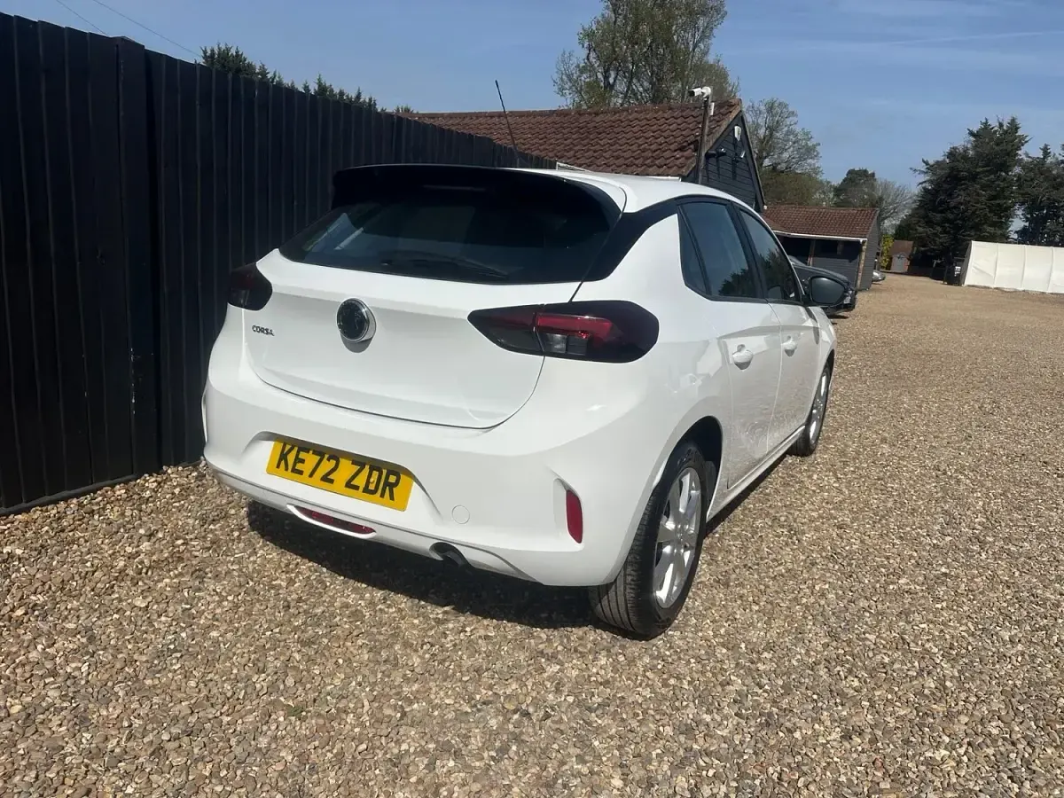 Used Vauxhall Corsa Design Edition 2023 White Hatchback
