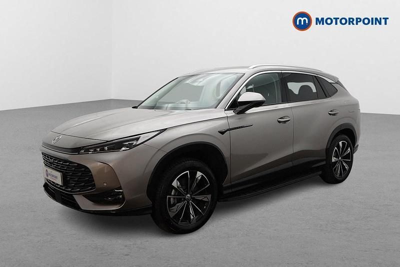 New MG HS Trophy 299 HP (219 kW) 2025 Silver SUV