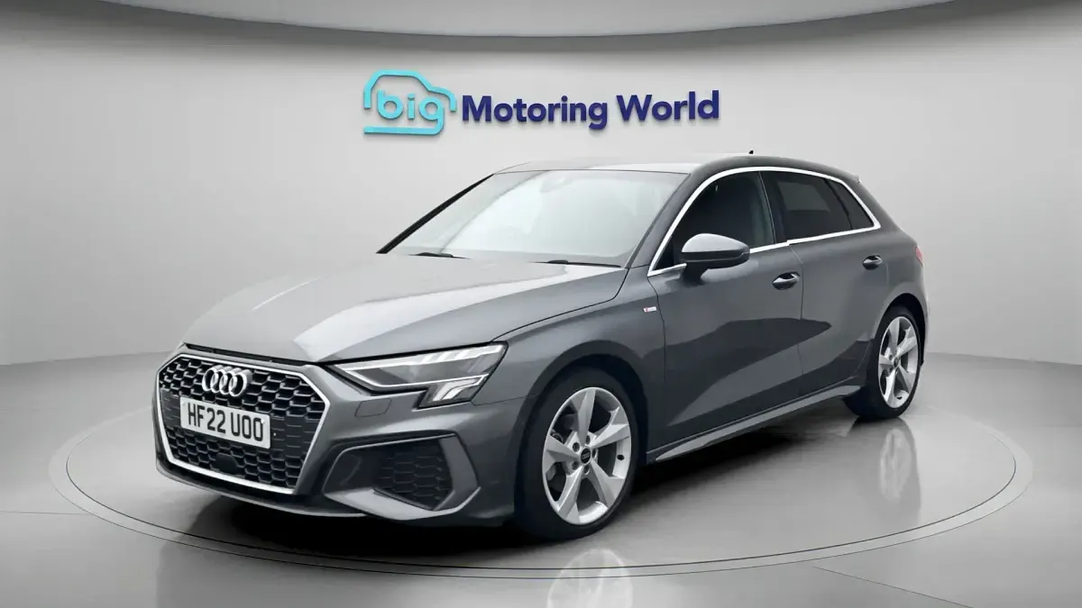 Used Audi A3 S-Line 148 HP (108 kW) 2022 Grey Sedan