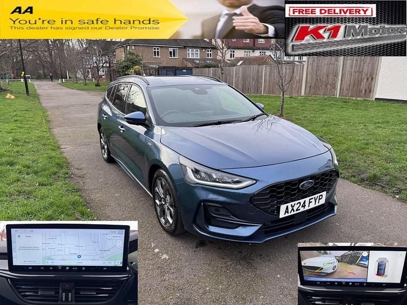 Used Ford Focus ST-Line 2024 Blue Estate