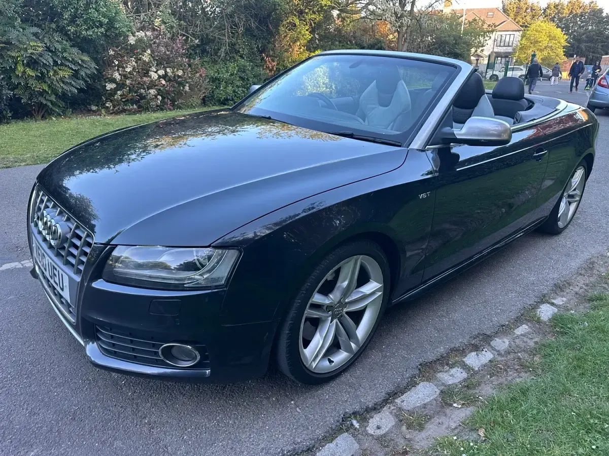 Used Audi A5 Cabriolet 2010 Black Cabriolet