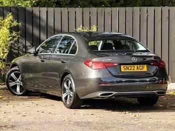 Used Mercedes C200 204 HP (150 kW) 2022 Metallic paintwork graphite grey Sedan