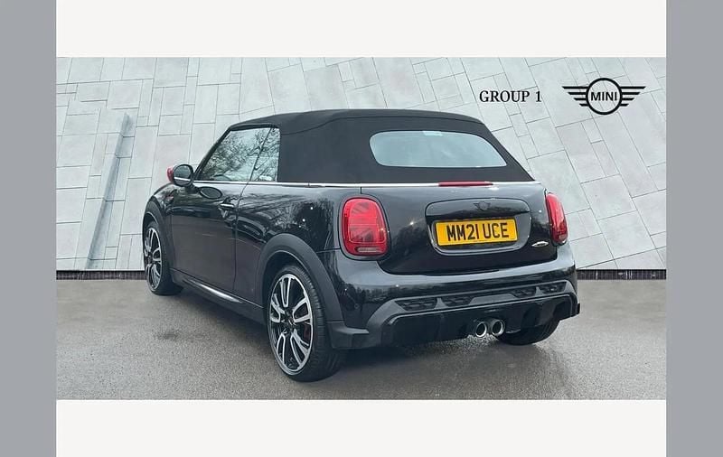 Used Mini John Cooper Works Cabriolet Comfort 231 HP (169 kW) 2021 Black Cabriolet