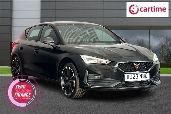 Black Used 2023 Cupra Leon VZ2 Hatchback | £27,599 (Expensive) - Image 1/3