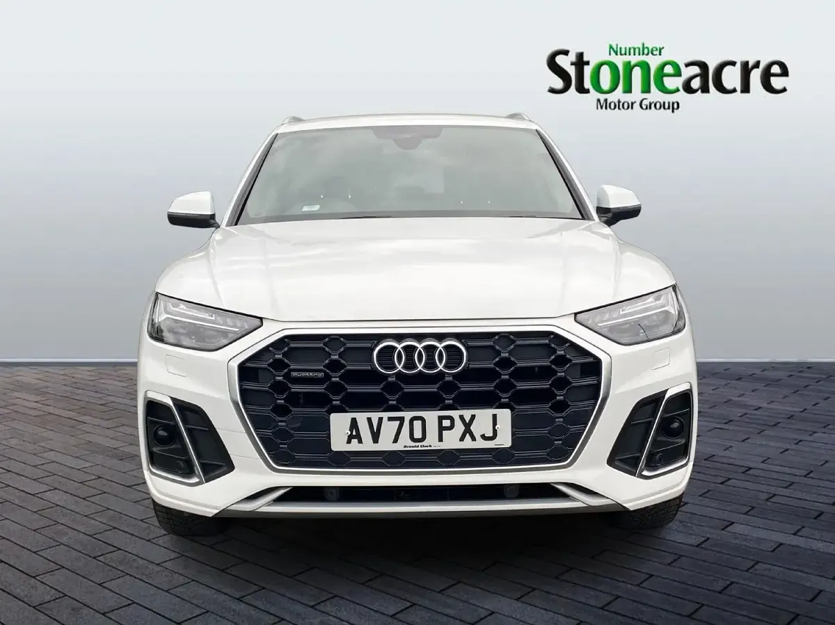 Used Audi Q5 S-Line 204 HP (150 kW) 2020 White SUV