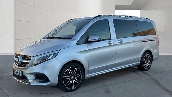 Used Mercedes V300 AMG line 2021 Silver MPV