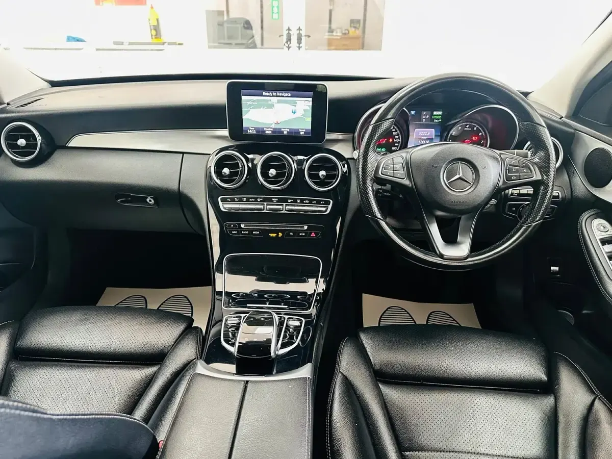 Used Mercedes C350e 2016 Black Estate
