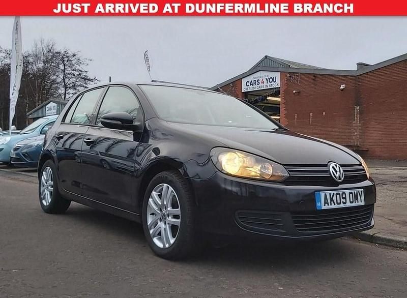 Black Used 2009 VW Golf VI SE Hatchback | £3,495 (Fair price) - Image 1/4