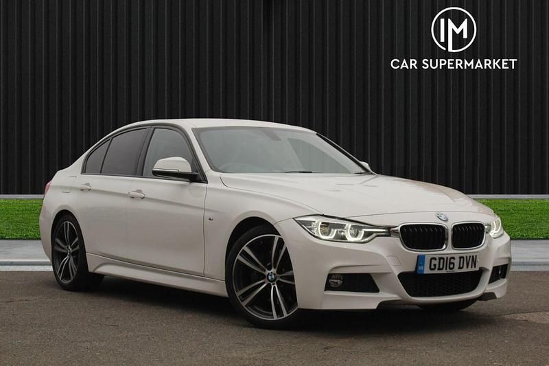 White Used 2016 BMW 320 M Sport Sedan | £13,385 (Fair price) - Image 1/4