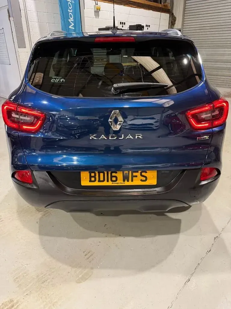 Used Renault Kadjar Dynamique 110 HP (80 kW) 2016 Blue SUV