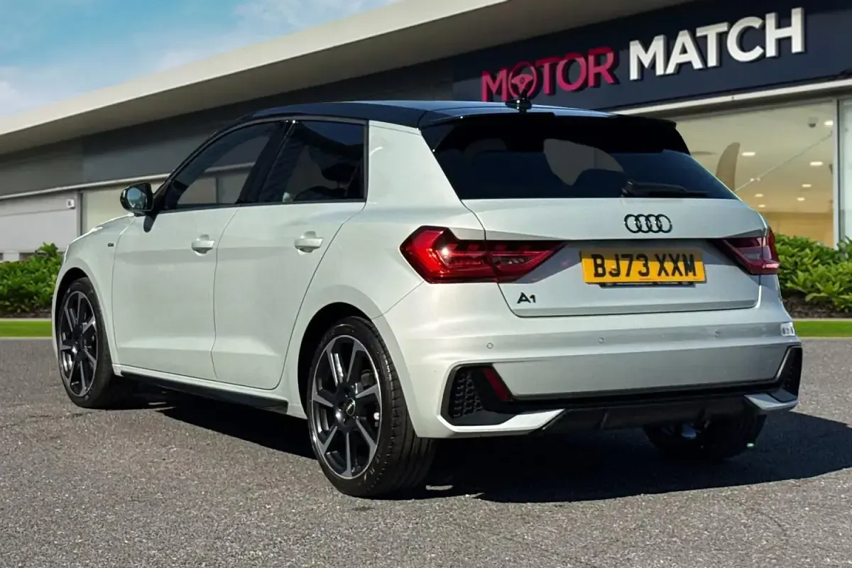 Used Audi A1 Sportback Black Edition 2023 Silver Hatchback