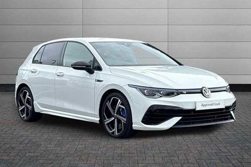 White Used 2022 VW Golf VIII R Hatchback | £33,995 (A bit pricey) - Image 1/4