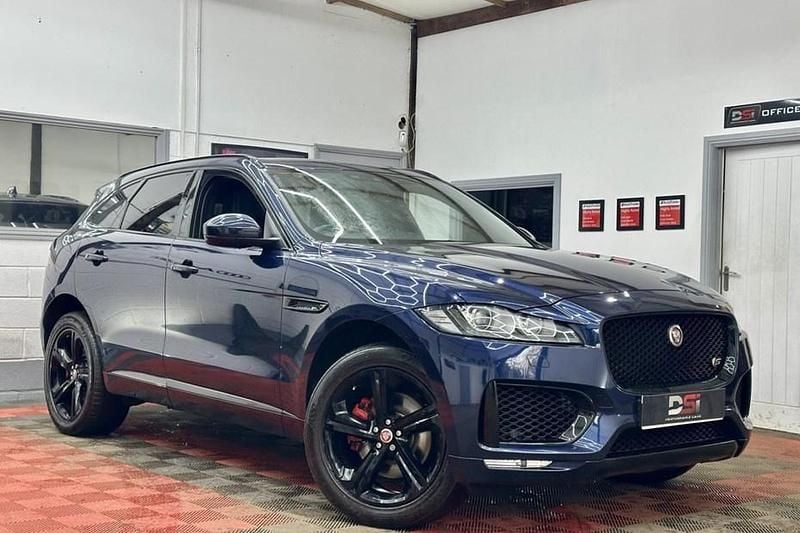 Used Jaguar F-Pace S 300 HP (220 kW) 2016 Blue SUV